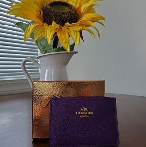 Coach mini coin wallet
